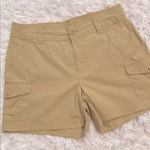 Eddie Bauer Women's Tan Cargo Shorts